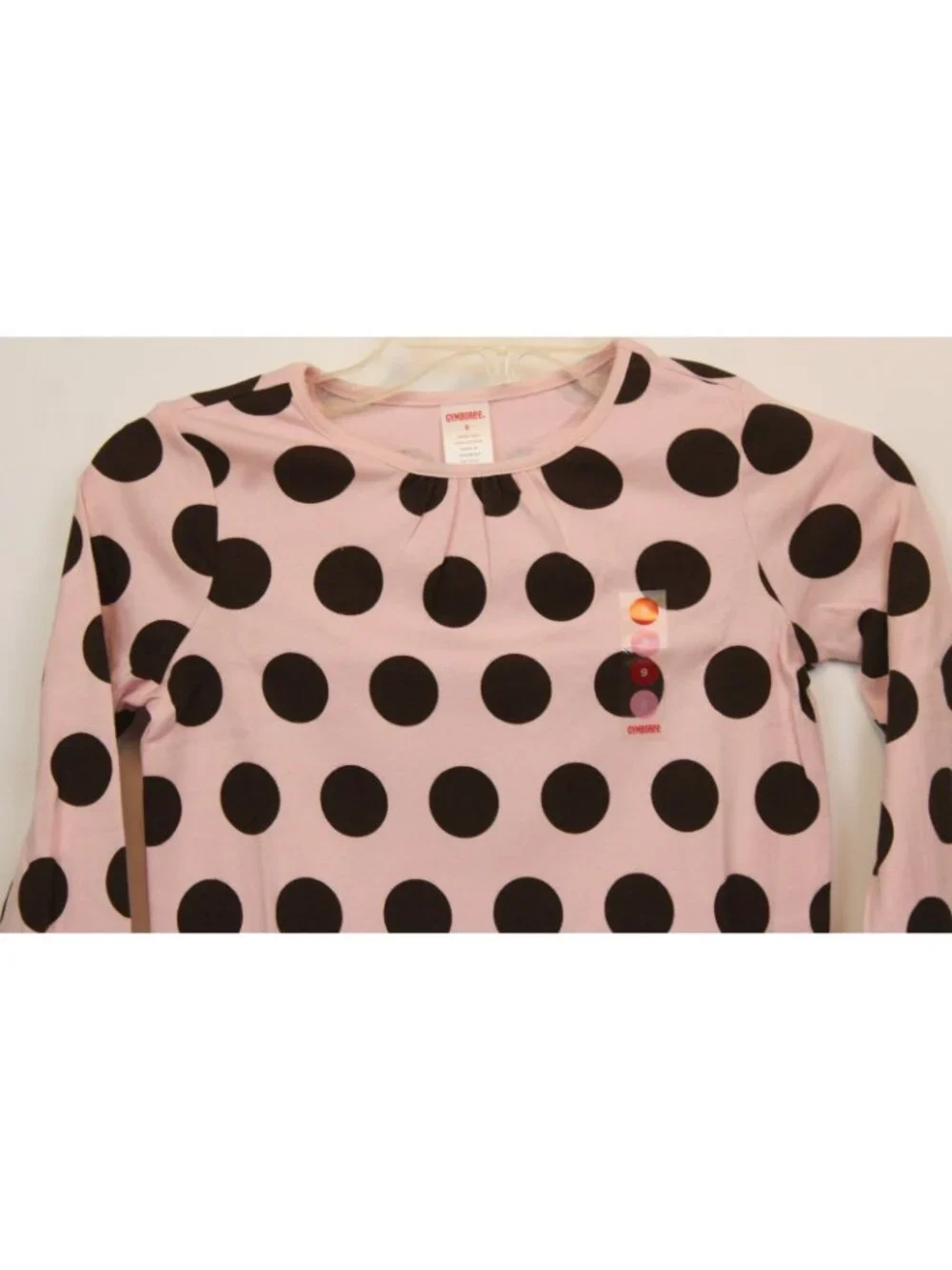 2008 Gymboree Sweeter Than Chocolate Tee T-shirt sz 8 Polka Dots Winter Baking